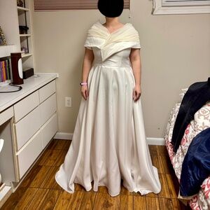 Custom Wedding Dress (Never Worn)